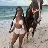 Y982 European and American cross-border fashion women's sexy hand-knitted swimwear