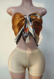 Y300337 European and American cross-border fashion women's printed sexy outfit
