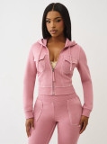 FC1433 European and American cross-border bestseller outdoor casual sexy hot girl letter embroidery fashion women's outfit
