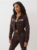 1400 Embroidered Sweatsuit Embroidered sweatshirt sports suit
