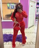 Y064 European and American cross-border fashion women's lace mesh sexy outfit