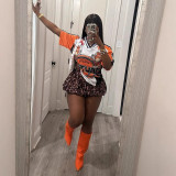 Y24 trendy basketball jersey, new niche American retro casual short-sleeve, versatile European and American hip-hop style