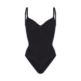 -style sexy seamless one-piece shapewear with waist and tummy control, triangle hip-hugging thong