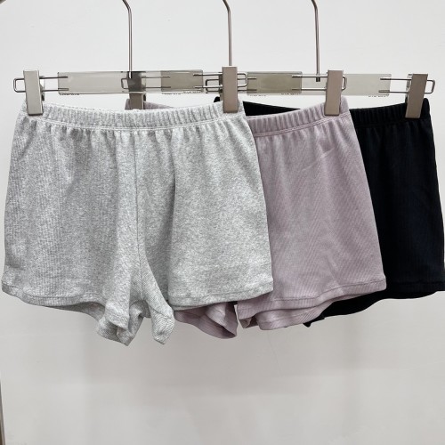 -style modal ribbed boxer shorts, summer thin loose casual home pants