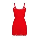 -style new summer camisole dress, sexy tight-fitting bodycon lace mini dress