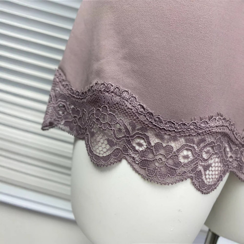 New   Valentine's Day cherry blossom pink lace bodycon sexy hot girl camisole dress