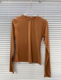 [Bestseller] Ski*m*s Fits Everybody Classic Slim-Fit Nylon Long-Sleeve Women's Tight-Fitting Top