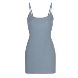 style sexy slim-fit sleeveless slip dress,  European and American bodycon dress