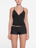 Niche  Valentine's Day Series Lace Camisole Dress Tank Top Bodysuit Bodycon Skirt