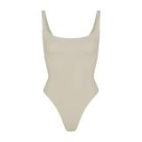 FITS EVERYBODY SQUARE NECK one-piece sports vest slimming effect