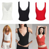 Valentine's Day SOFT LOUNGE LACE sexy lace faux two-piece spliced camisole top