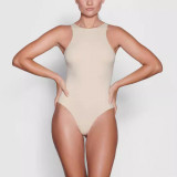 alternative sexy tight-fitting bodysuit with three-dimensional design