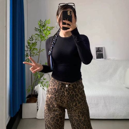 Now available:   and  same style high-elastic long-sleeve T-shirt for women