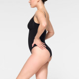 -style sexy seamless one-piece shapewear with waist and tummy control, triangle hip-hugging thong