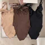 Imported original yarn, similar to   style, affordable alternative to one-piece shapewear bodysuit