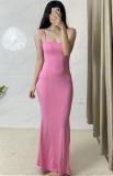 Ski Dai Shan, Yu Shuxin, and Jennie's dress is a slimming, bodycon, long strap dress