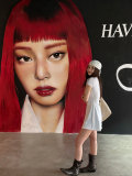 An attack of love for you   Rosie Park Chae-young's same style hollowed-out dress, tank top, and pants