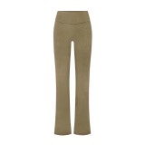 S  high-waisted casual pants are slimming and versatile