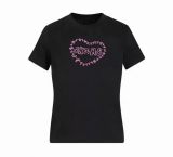 New Heart Angel Round Neck Short Sleeve Versatile T-Shirt Cupid Print Casual Top