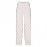 Valentine's Day limited edition heart logo hollow-out cotton short-sleeve shorts set dress suspender pants