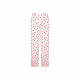 -style Valentine's Day limited edition heart-pattern modal comfortable and breathable loungewear, short long-sleeve pajamas