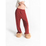 Christmas limited edition pajama set, long-sleeved and long-pants loungewear set, can be worn outside, bear-themed casual wear