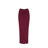 -style European and American pleated design women's high-waisted slimming mid-length pencil irt