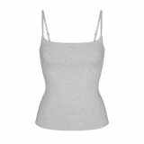 COTTON JERSEY CAMI camisole casual stretch cotton inner layer top