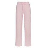 Cotton Jersey  European and American Comfortable Versatile Ribbed Waist Straight-Leg Stretch Pants