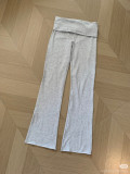 Kendall  's new spring/summer color cotton ultra-comfortable versatile casual cuffed flared pants