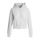 25 new  COTTON JERSEY ZIP UP HOODIE lightweight zip-up jacket sweatshirt hoodie