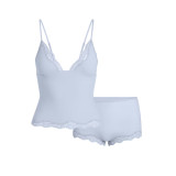 Niche  Valentine's Day Series Lace Camisole Dress Tank Top Bodysuit Bodycon Skirt