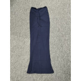 -style European and American pleated design women's high-waisted slimming mid-length pencil irt