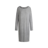 new mid-length Korean-style casual inner slip dress with round neck and loose fit over the knees