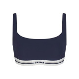 -style casual sporty letter logo bra, camisole, mini irt, tennis irt set