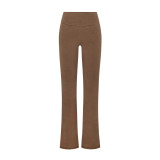 OUTDOOR Foldover Leggings High-Waisted Casual Pants Slimming and Versatile