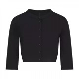 New  SMOOTH LAYERS CROPPED CARDIGAN comfortable short button-up cardigan jacket