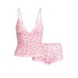 Niche  Valentine's Day Series Lace Camisole Dress Tank Top Bodysuit Bodycon Skirt