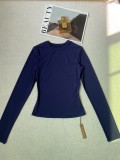 Now available:   and  same style high-elastic long-sleeve T-shirt for women
