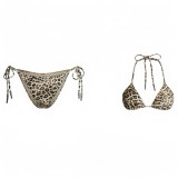SIGNATURE SWIMBIKINI TOP sexy two-piece swimsuit leopard print bikini set