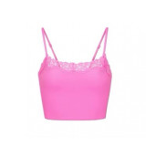 Valentine's Day Collection Sexy Lace Pink Versatile Lace Camisole Top