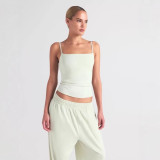 COTTON JERSEY CAMI camisole casual stretch cotton inner layer top