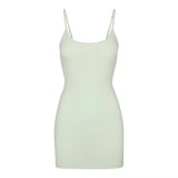 style sexy slim-fit sleeveless slip dress,  European and American bodycon dress