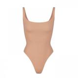 FITS EVERYBODY SQUARE NECK one-piece sports vest slimming effect