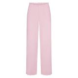 -style European and American sexy LOGO POINTELLE Valentine's Day floral hollow-out cotton set
