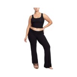 Nanyou S  style high-waisted peach butt yoga pants, casual sports pants, foldable flared pants