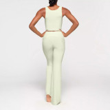 -style SOFT LOUNGE TANK / FOLD OVER PANT casual pants