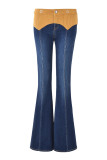 Corduroy patchwork denim halter corset TOMMIE jeans