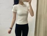 Celebrity Style: 's Cotton Jersey Short Sleeve Top for a Perfect Figure, High Quality