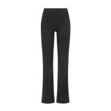 S  high-waisted casual pants are slimming and versatile